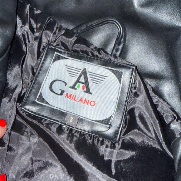 Brand new GA Milano Faux Leather Jacket Men’s Size (S) - Picture 7 of 8